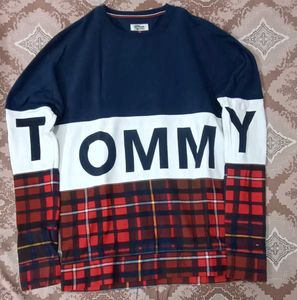 Tommy Hilfiger Checkered Oversized Sweatshirt