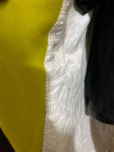 Chartreuse Wool Blend Coat