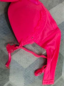 Bright Pink Padded Bra