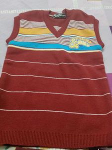 Boys Sleeveless Sweater