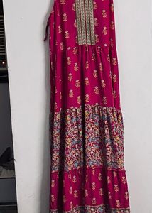 Global desi Full Length Dress - L