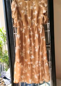 Very Awesome Georgette Frill Dress