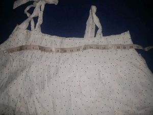 White Crop Top