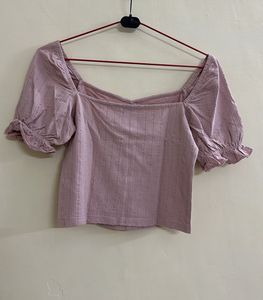 Cute Puff Sleeve Top