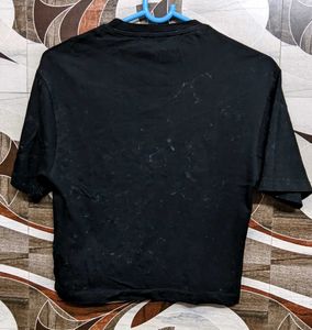 Black Real Madrid Jersey T-Shirt