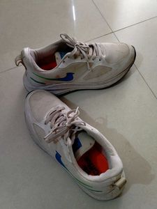 White sneaker