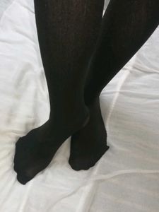 Black Opaque Stockings/Leggings