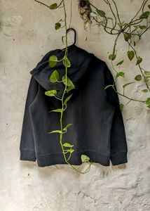 Black Vans Zip-Up Hoodie