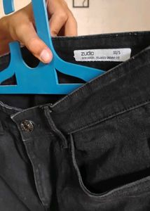 Classic Black Denim Jeans Size :28,30