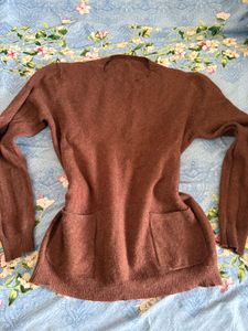 Brown Knit Sweater