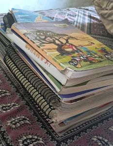 📖 10 Assorted used rough notebooks