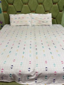 Boho Diamond Print Bedsheet Set