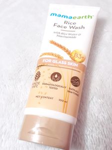 Mamaearth Rice Face Wash With Ric