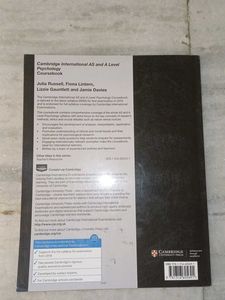 Cambridge AS &amp; A Level Psychology Coursebook