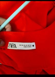 Elegant Red Slip Dress