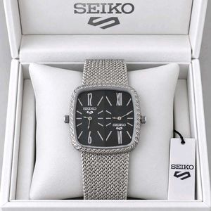 Seiko Double time PREMIUM QUALITY MENS WATCH