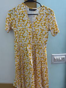 Floral A line Dress