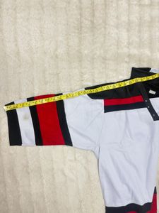 Men's Hockey Jersey White Red Black