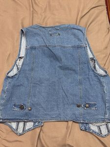 Vintage Denim Vest - Classic Style