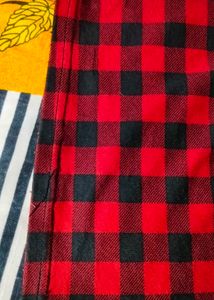 Women's Checked Trousers For Daily Wear