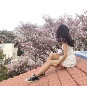 Charming Floral Print Mini Dress