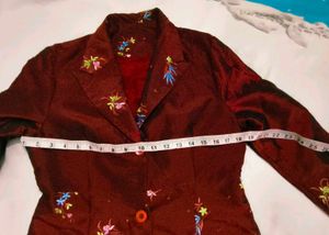 Very Fancy And Beautiful Embroidery Coat