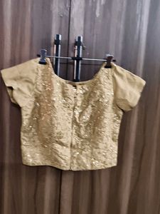 Sparkling Golden Blouse
