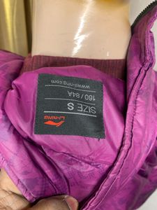 Purple Quilted Jacket