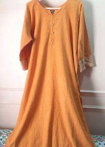 ELegant gold yellow color Kurti
