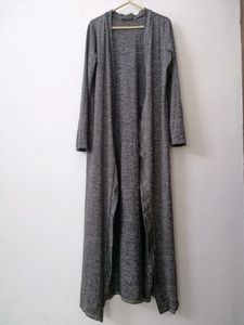 Grey Full Length Pullover