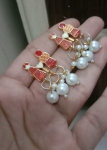 Unique Pearl Drop Earrings
