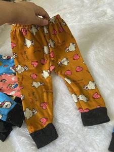 Cute Baby Pajama Bottoms (Set of 5) unisex