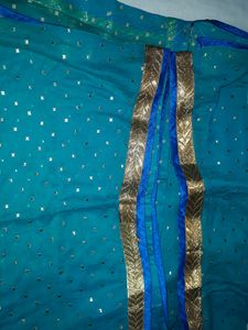 Peacock Blue Dupatta