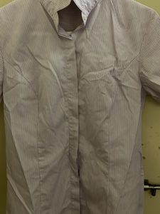 Striped Short Sleeve Button-Up Shirt