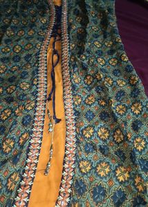 Festive Orange Colour Coat Model Kurthi🧡