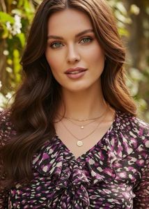 Chic Animal Print Sheer Top