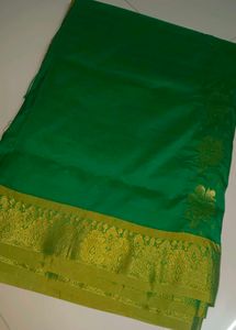 Green Pattu Saree