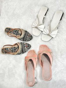 🎀 Combo-3 Assorted Flats and Sandals 🥰