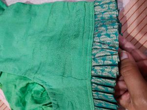 Vibrant Green Blouse