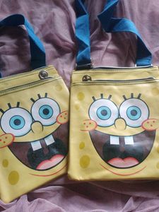 Cute Spongebob Crossbody Bag