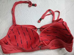 Coral Ruched 🤎Bikini Top