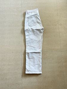White Cargo Pants