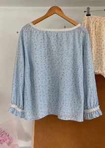 Cute Pinteresty Blue Pyjama Top