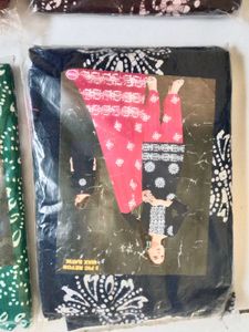 3 Pc Cotton Wax Batik Sets any 1 singl pis 500