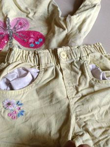 Cute Butterfly Baby Girl Set