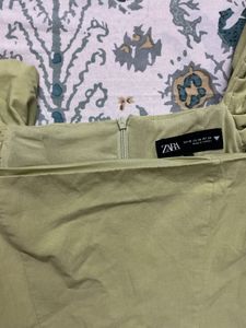 ZARA PUFF SLEEVES LIMITED EDITION DRESS