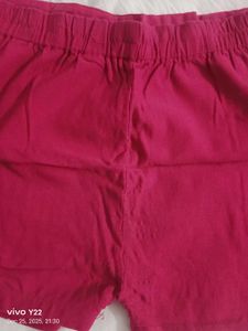 Pink and black Shorts combo offer