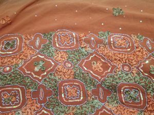Party wear shaded Saree With Blouse
