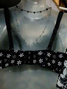 Floral Print Bra &amp; short regular 32-34 size free