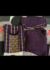 Kurta And Plaza Set
